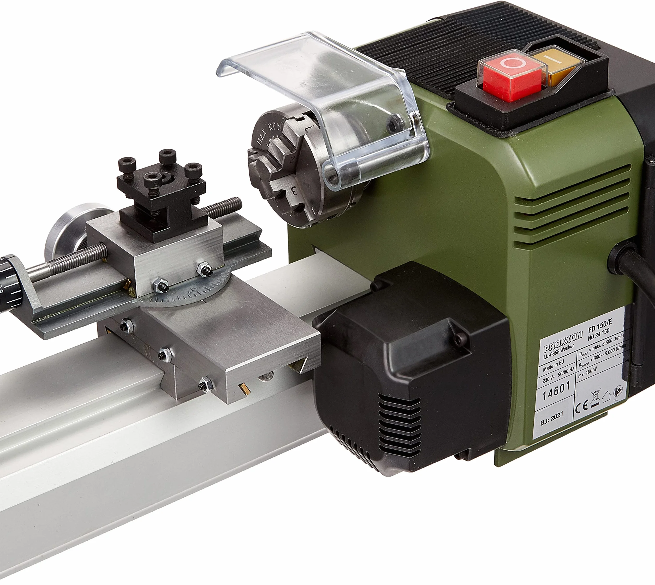 PROXXON 2224150 - Mini torno precisión fd 150/e, Metal