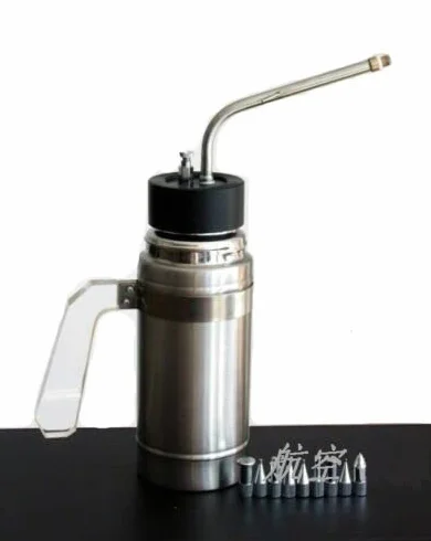 en caja 500ml 16oz nitrógeno líquido criogénico LN2 pulverizador Dewar tanque