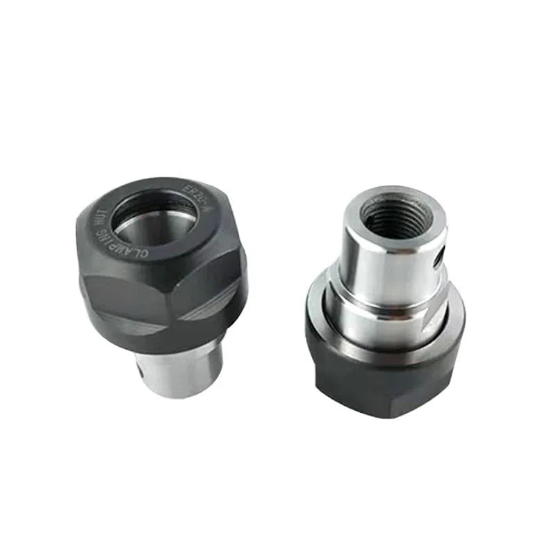 Portaherramientas ER de alta precisión for máquinas de grabado: poste de herramienta de rosca ER11, ER16, ER20, ER25 con velocidad de 30000 RPM-1 ud.(C25-ER25 (5-8 16unf))