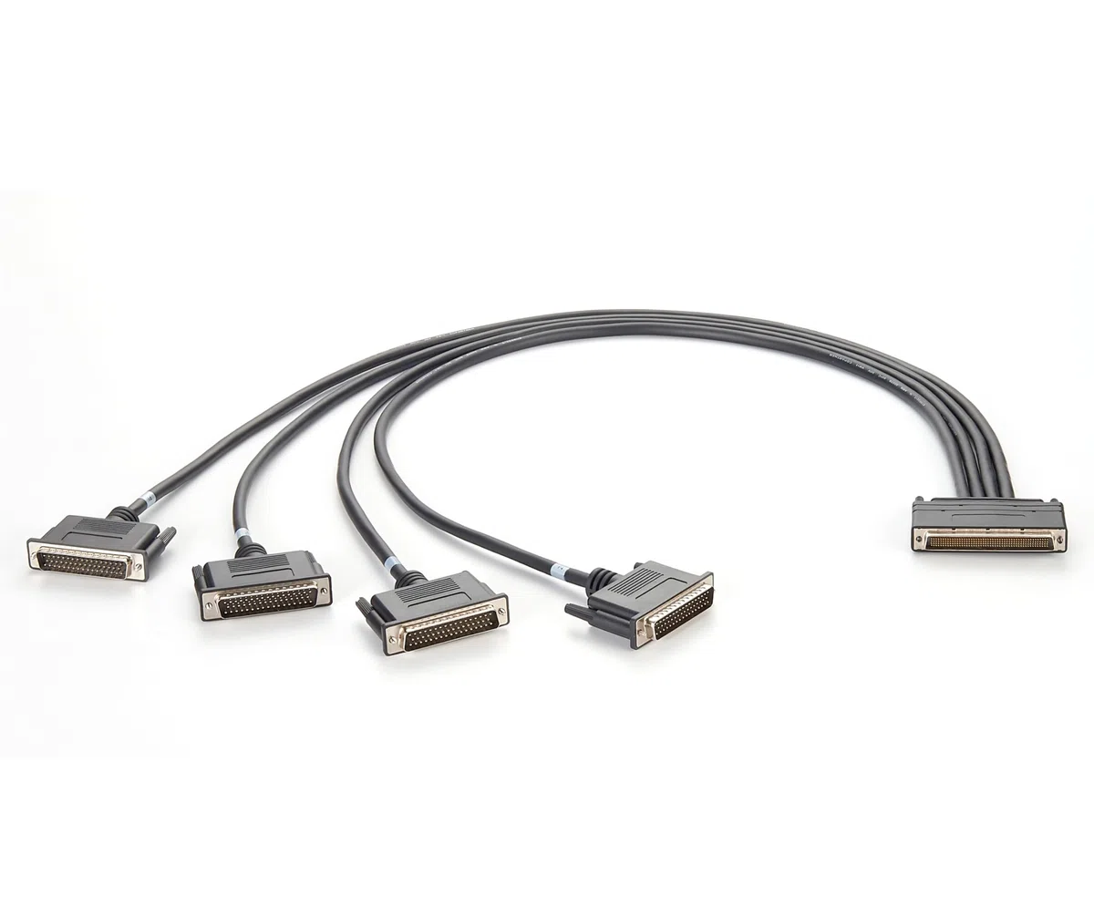 Cable LFH200 para interruptor PXI SCXI, LFH 200 macho a DB50 macho, cable de alambre 200LFH-BARE, conjunto de cable de prueba, cable de interruptor, cable LFH200, 1 m