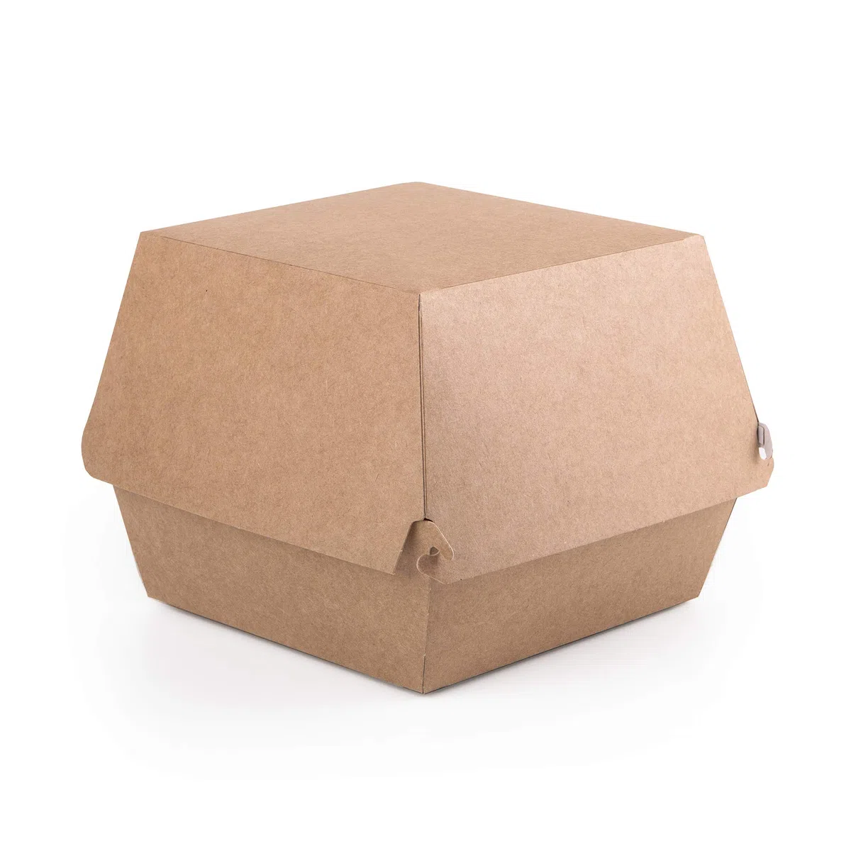 Paquete de 50 cajas de hamburguesas Kraft tamaño XL contenedor de comida rápida comida desechable caja a prueba de fugas ecológica reciclable (50, XL)