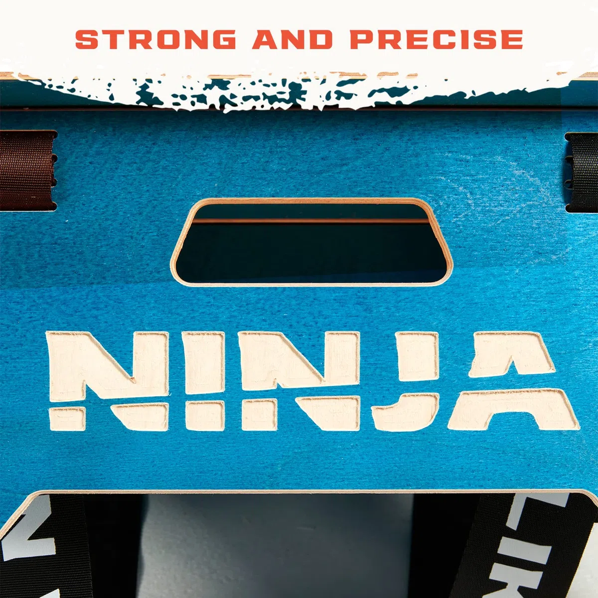 Ninja - Rampa de Salto portátil Turbo Kicker, rampa de 4 Paneles para Todas Las Edades, Ideal para Bicicletas MTB, Bicicletas BMX, una Rueda, Scooters, monopatines y Coches RC