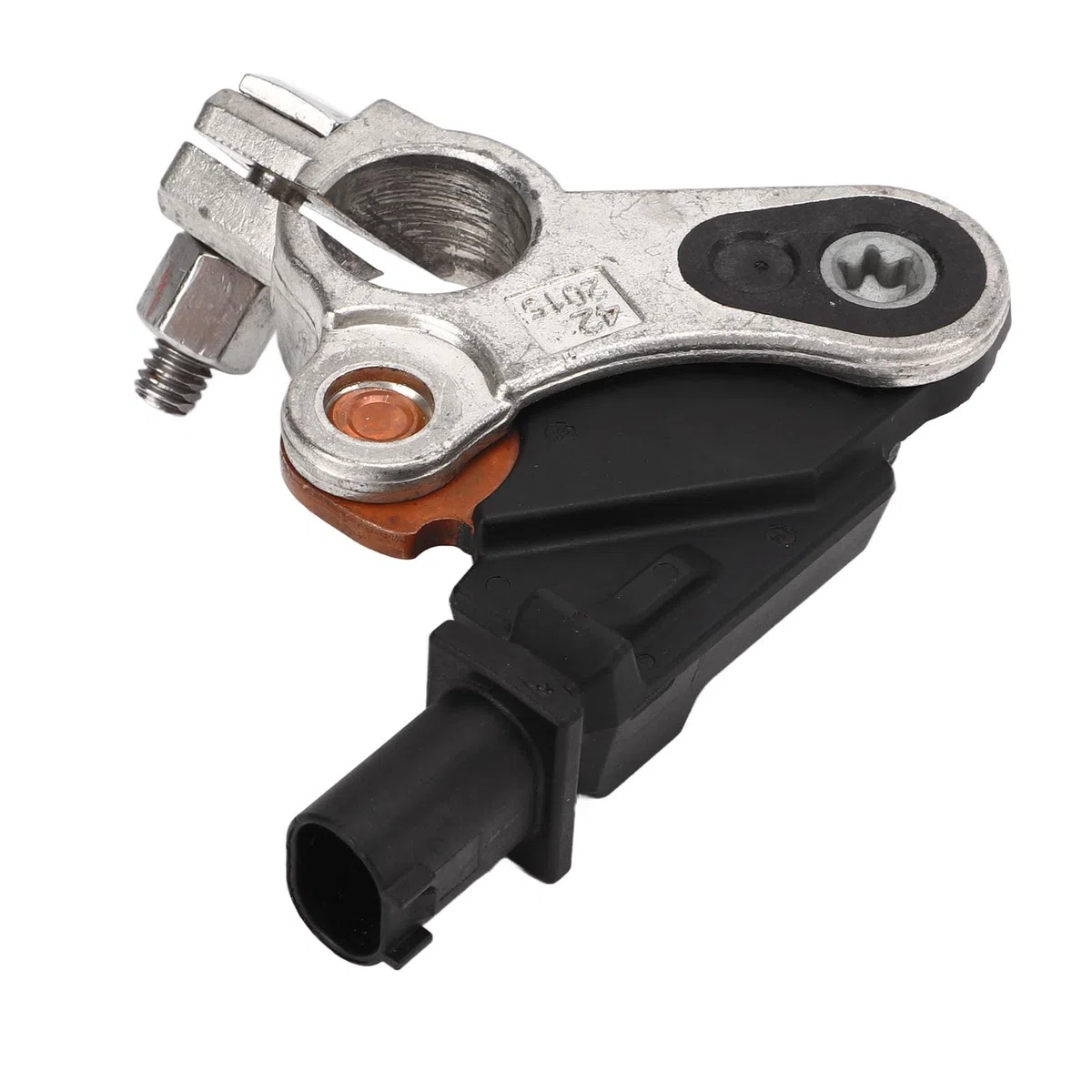 Aramox Sensor de Corriente de la Batería Sensor de Temperatura de Voltaje de la Batería de Metal OE 4692269AI Reparación del de Carga de Reemplazo Directo para Journey 1500 2500 3500 CRV 2012 a 2015