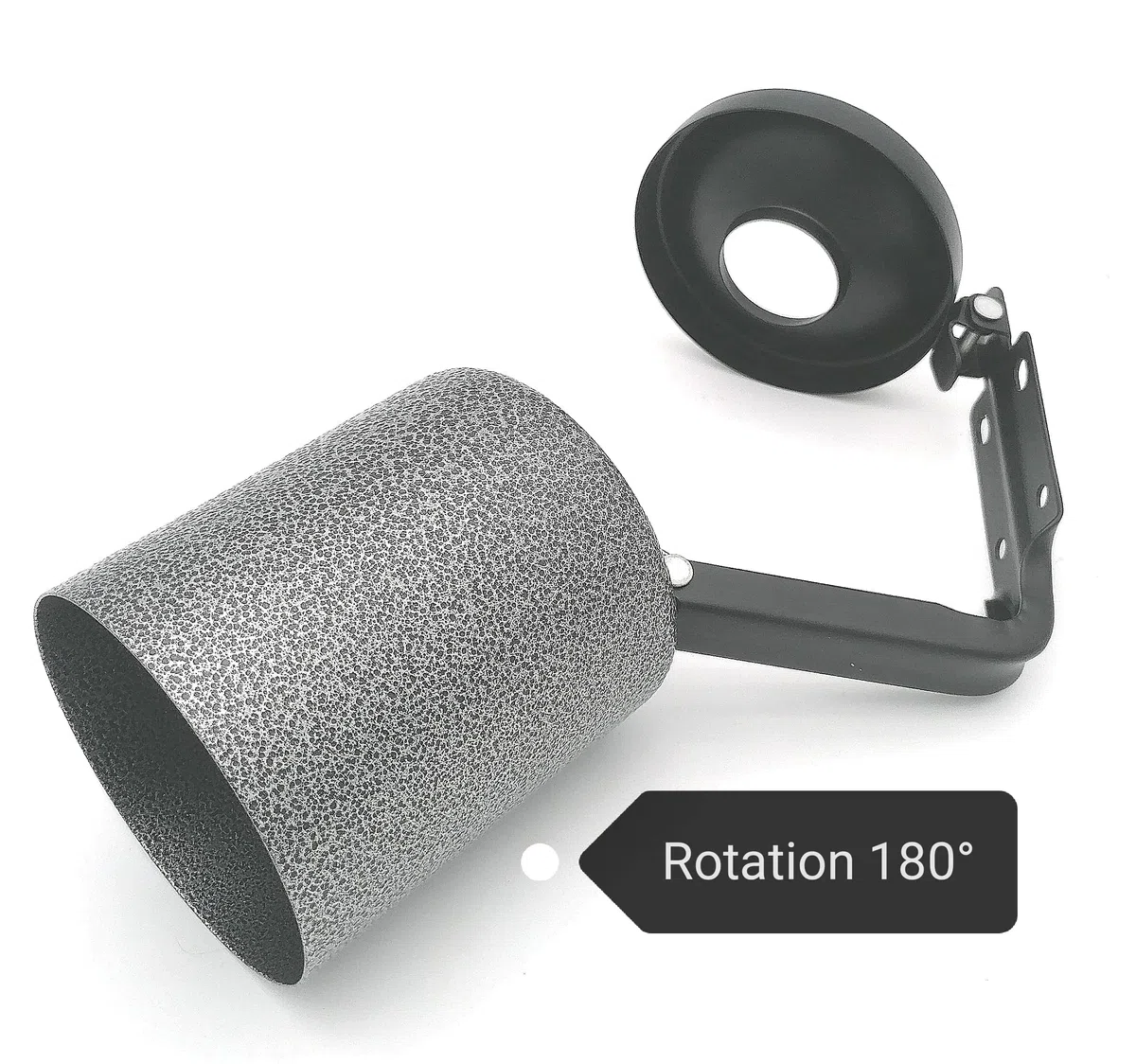NUISIPRO - Cenicero exterior grande y resistente, capacidad 2 l, montaje en pared