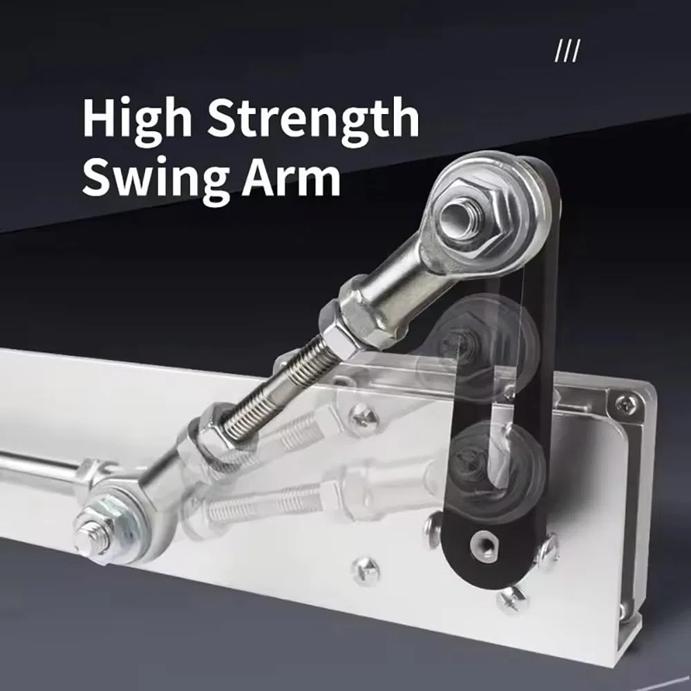 Actuador Lineal Pistón Alternativo,Actuador Lineal de Ciclo Alternativo,Motor telescópico Ajustable de Engranaje,12V Con Controlador Velocidad Carrera 3-15cm (95 golpes/min) para cribas vibratorias