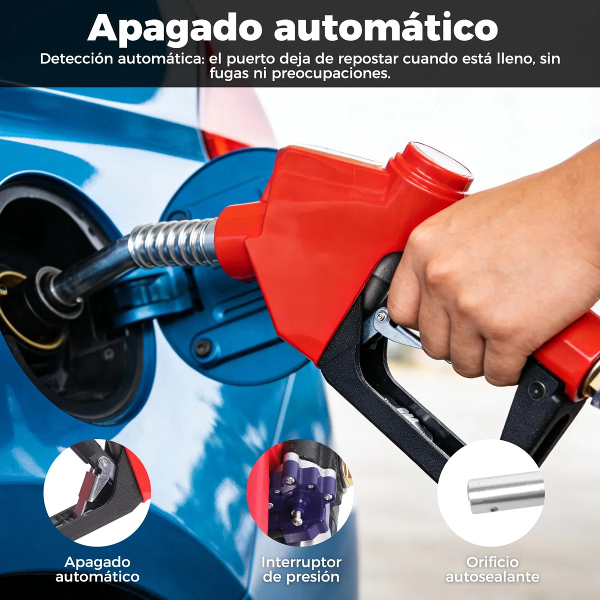 Bostar Bomba de Trasvase Gasoil 21V Agrícola (Compatible Makita), 45L/min Kit con Pistola Automática y 5 Paletas de Repuesto, Auto-Aspirante 5m / Elevación 10m, para Tractor y Calefacción