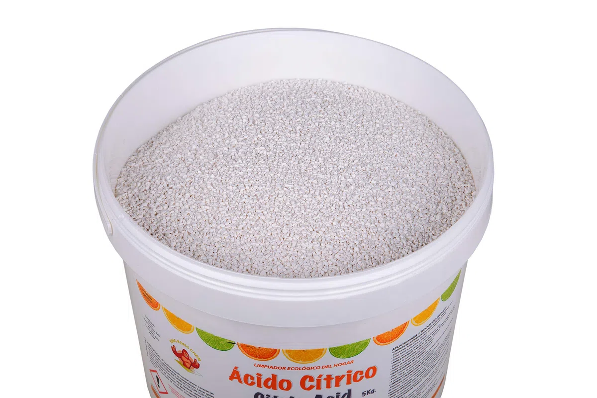 PACK 2 UDS - ÁCIDO CÍTRICO EN POLVO 10 KG (2x5 KG)– Limpiador del Hogar - 100% Puro y Biodegradable - Para Cocinas, Baños y Hogar en general