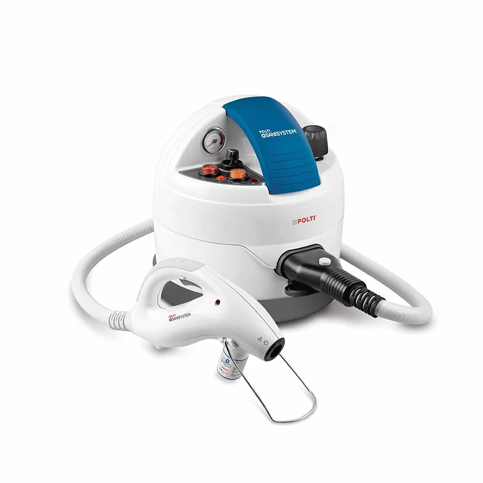Polti Sani System Business - Aparato para la sanificación con vapor para superficies, objetos y tejidos, vapor saturado seco sobrecalentado hasta 180C, Fabricado en Italia