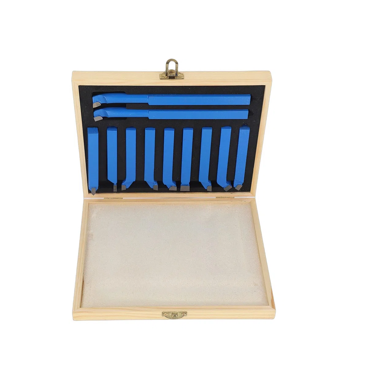 GOTOTOP 11Pcs Herramienta de Torneado 12 * 12mm Conjunto de Herramientas de Torneado de Corte de Soldadura y Fresado