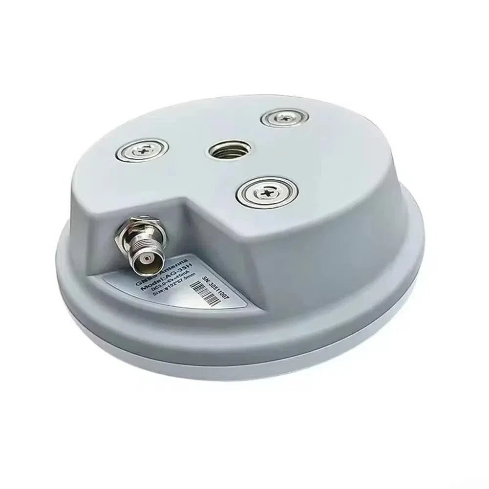 Antena GNSS de encuesta AG35 con GPS L1 L2 L5 para Galileo Glonass Beidou, IP67 impermeable para maquinaria agrícola y nivelación de tierras (antena única)