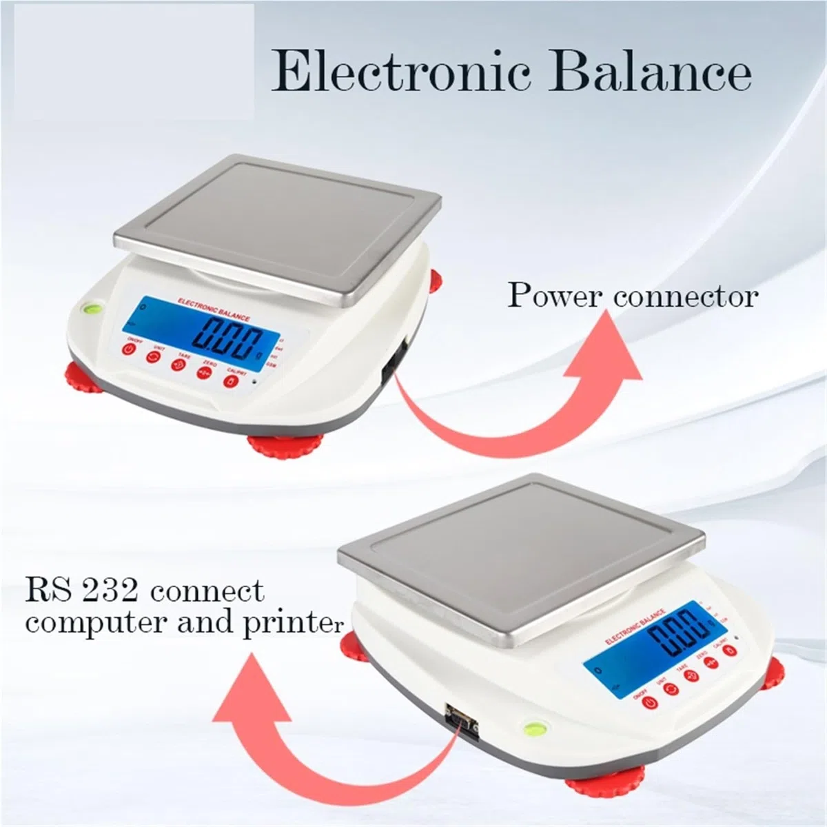 Básculas digitales de laboratorio, Balanza portátil EXM 0,01 g, báscula electrónica con resolución de 0,01 g(2000g 0.01g)