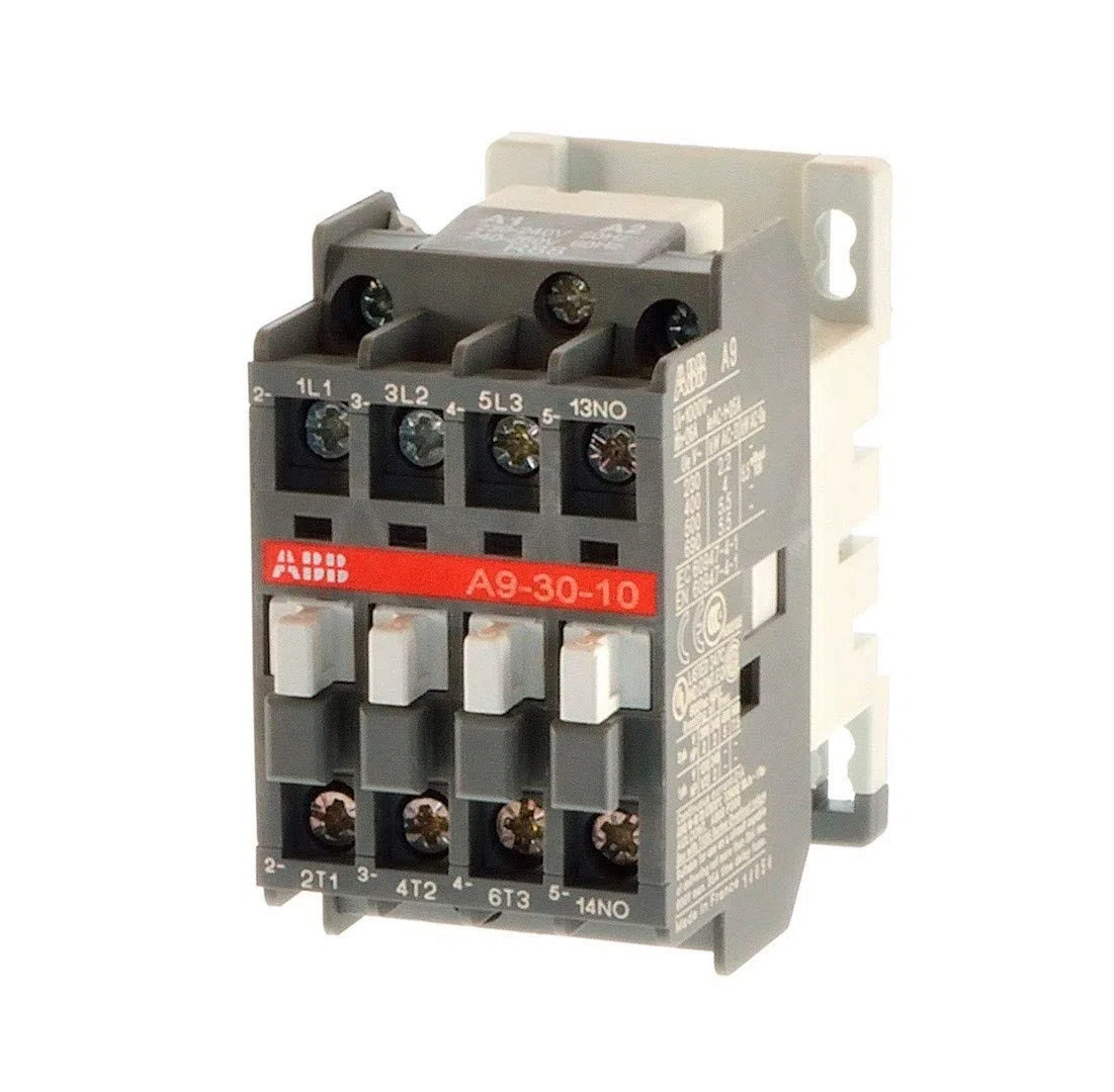 ABB A9 – 30 – 10 – 80 contactor 220/230 V 50 Hz 230/240 V 60 hz 25 A 3 polos