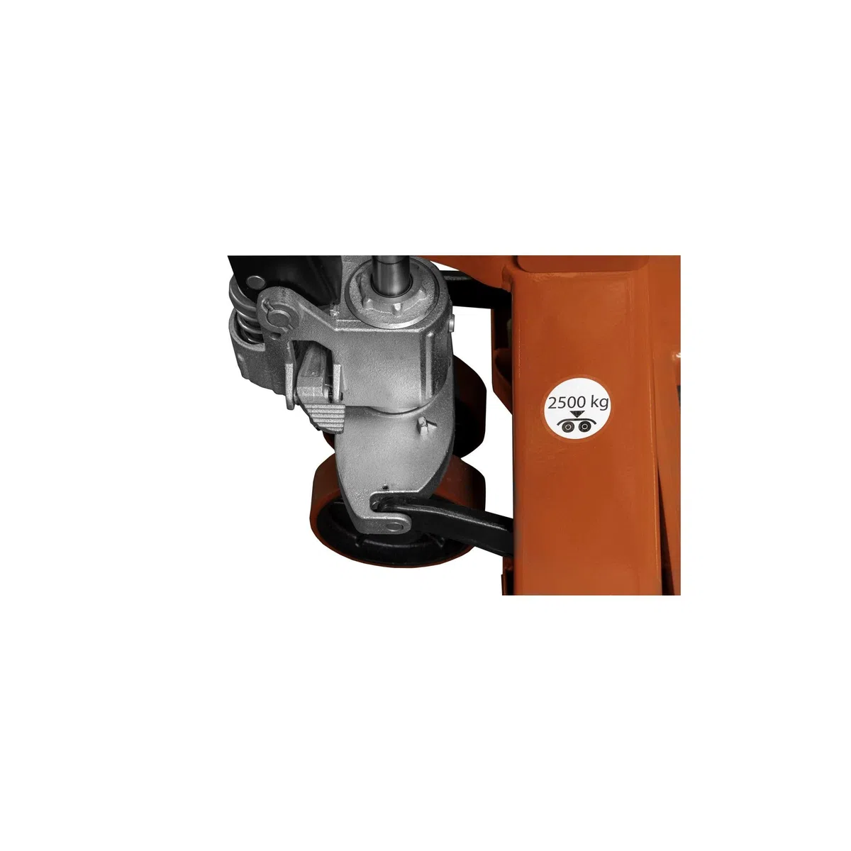 Holzmann Maschinen HUB25KG Transpaleta con capacidad de carga (máx.) 2500 kg, longitud de la horquilla 1150 mm, altura de elevación (máx