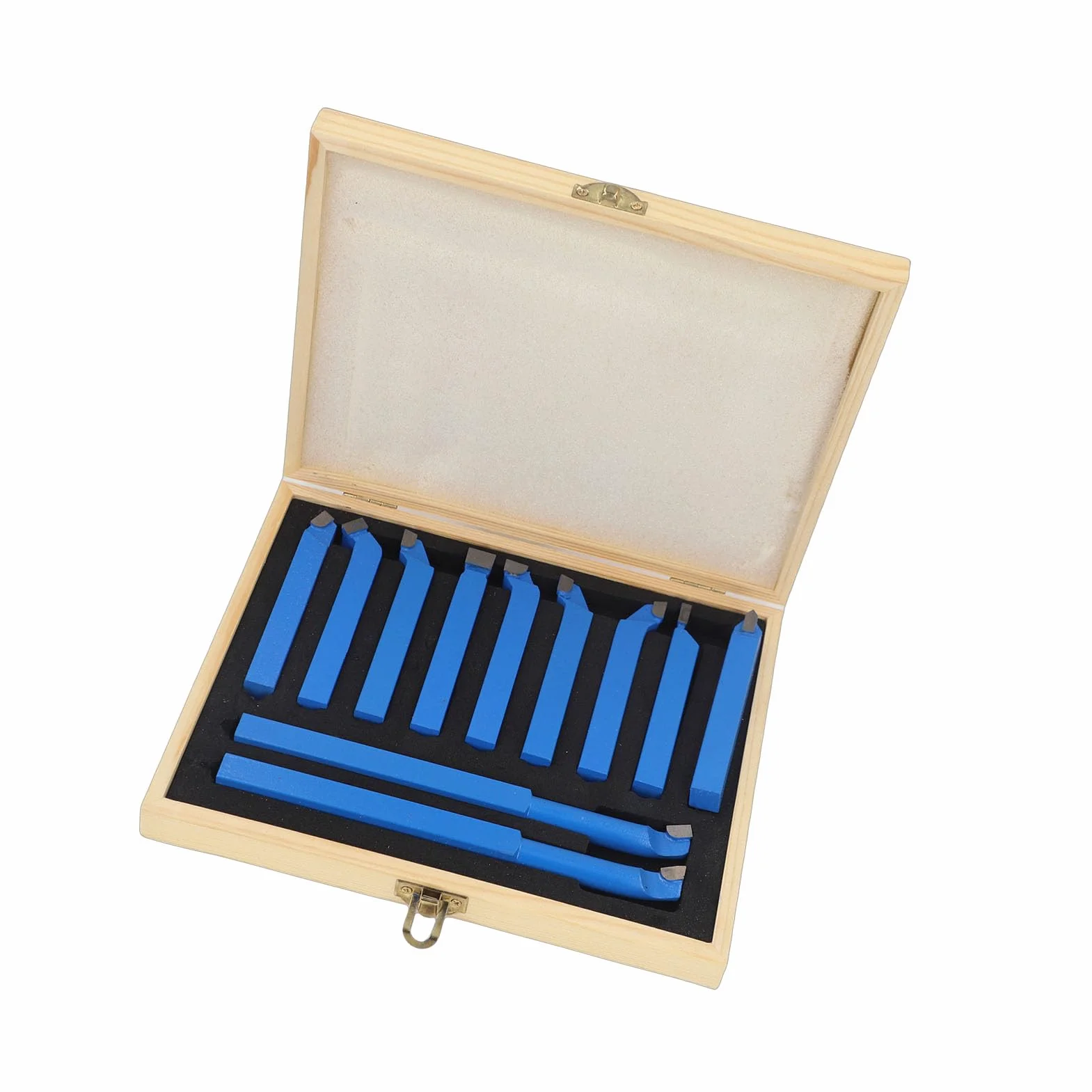 GOTOTOP 11Pcs Herramienta de Torneado 12 * 12mm Conjunto de Herramientas de Torneado de Corte de Soldadura y Fresado