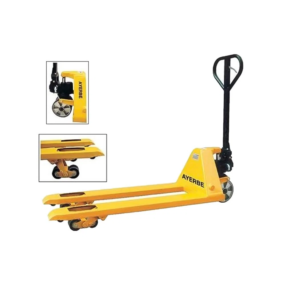 Ayerbe M110167 - Traspaleta 2500 kg ruedas de vulkollan