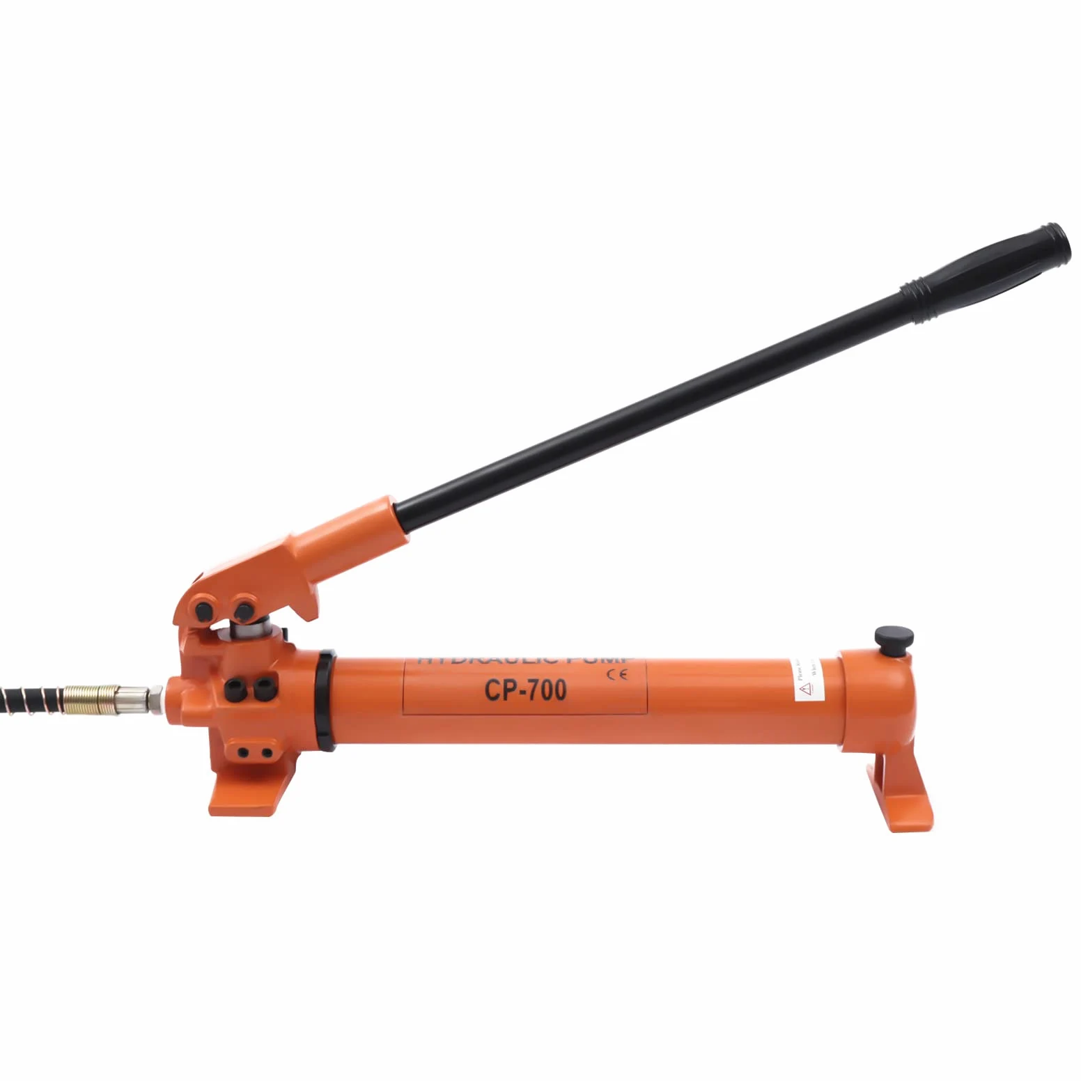 Bomba hidráulica manual, bomba hidráulica con manómetro y mangueras de 1,9 m, 900 cc 700 bar, bomba hidráulica manual para herramientas hidráulicas, elevadores cilíndricos, máquinas de prensado