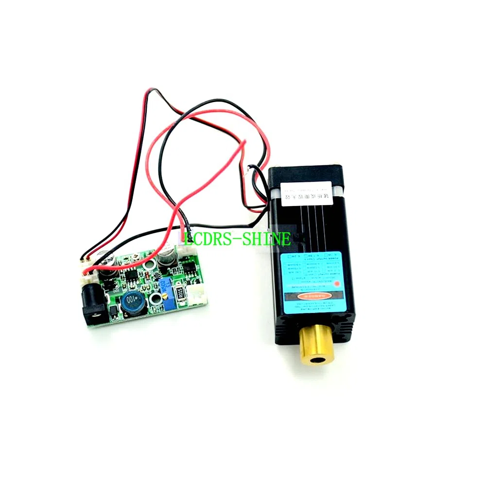 Enfoque 50mw 650nm Módulo de Punto Láser de Diodos / 12v ttl/enfriamiento del ventilador/trabajo prolongado