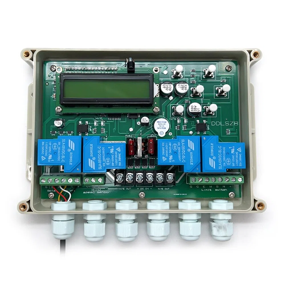 Toplionace Controlador de Seguimiento Automático Sun, Sistema de Seguimiento Solar Automático Seguimiento de Doble Eje Automáticamente Hacia el Control Remoto Sun (Eje Doble)