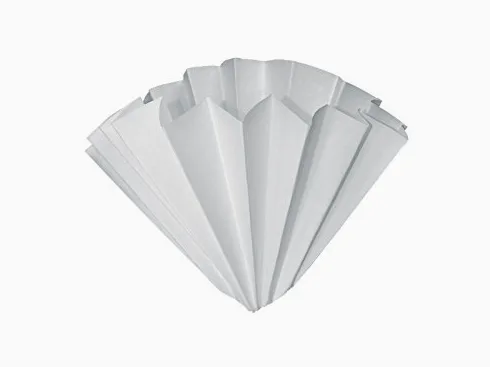 Filtros de papel plegados, diámetro:40 cm – 100 unidades para enología, para vino, vinagre, licor