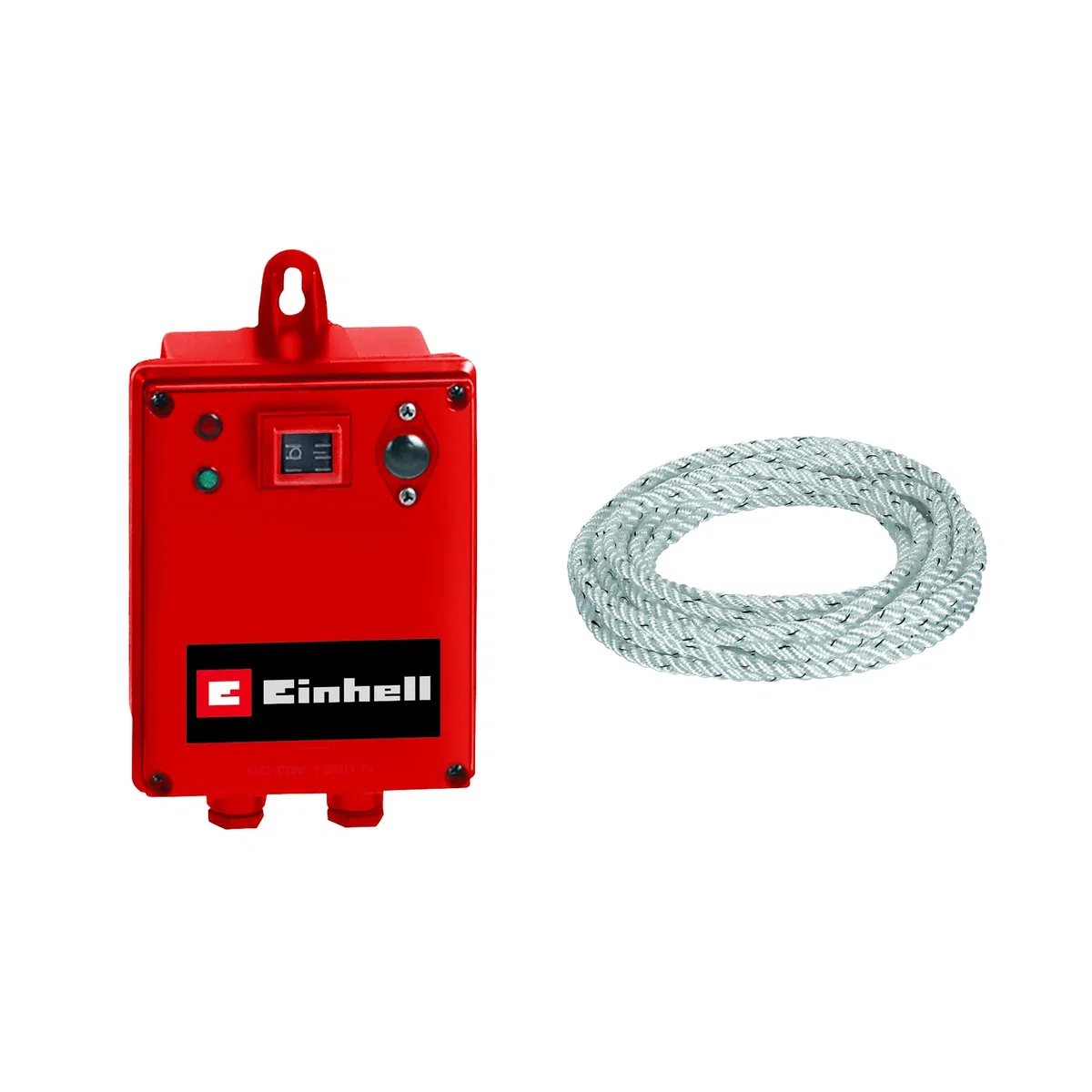 Einhell Bomba de pozo profundo GC-DW 1300 N (1300 W, 5.000 l/h de caudal máximo, 20 m de inmersión máxima, carcasa de acero inoxidable, rejilla de acero inoxidable, incl. 22 m de cable de drenaje)