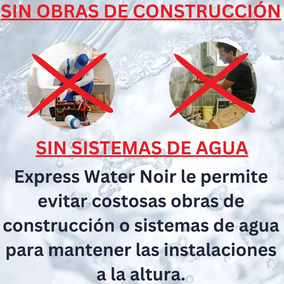 Express Water Noir Plus Fregadero Lavabo Portátil Autónomo Acero Inoxidable Control Pedal Agua Caliente