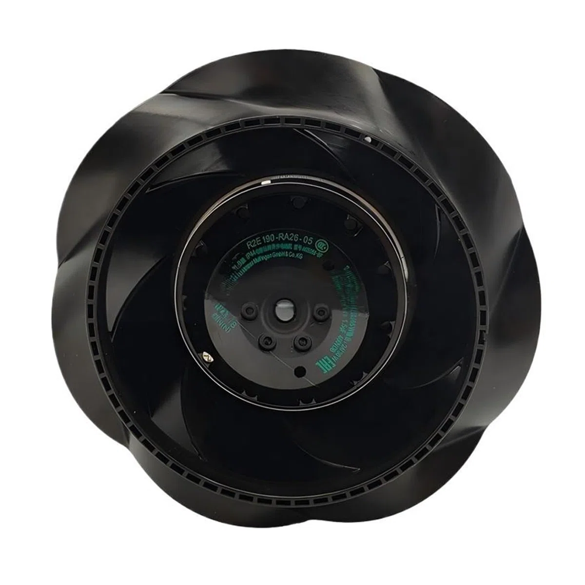 Ventilador de refrigeración R2E190-RA26-05 R2E190-RA26-06 R2E190-RA26-10 R2E190-RA26-14 R2E190-RA26-17 R2E190-RA26-20(R2E190-RA26-10)