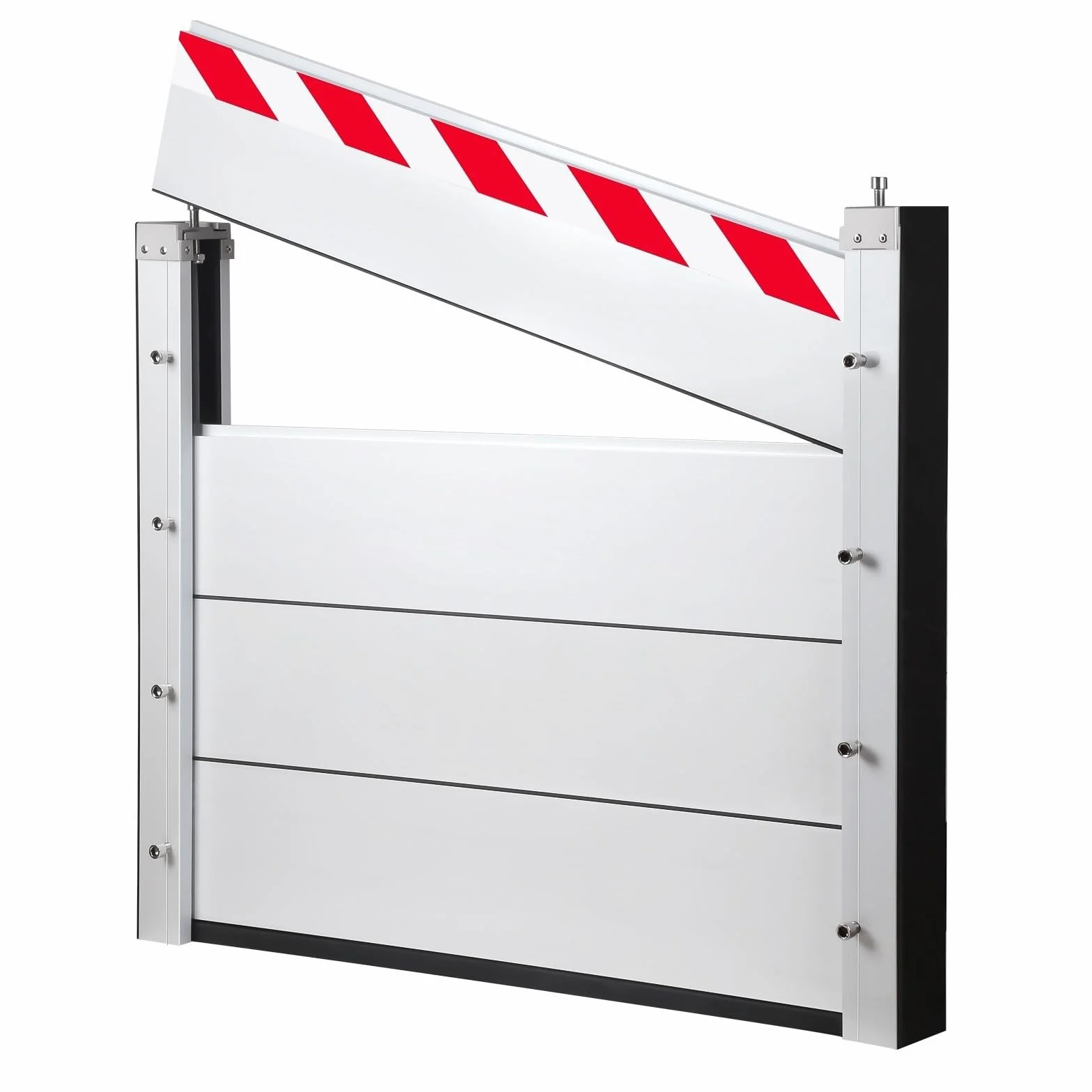 Barrera Anti Inundaciones Casera L 180CM H 20CM Barrera De AleacióN De Aluminio De Defensa Contra Inundaciones En Puertas,Deflector ProteccióN Contra Inundaciones