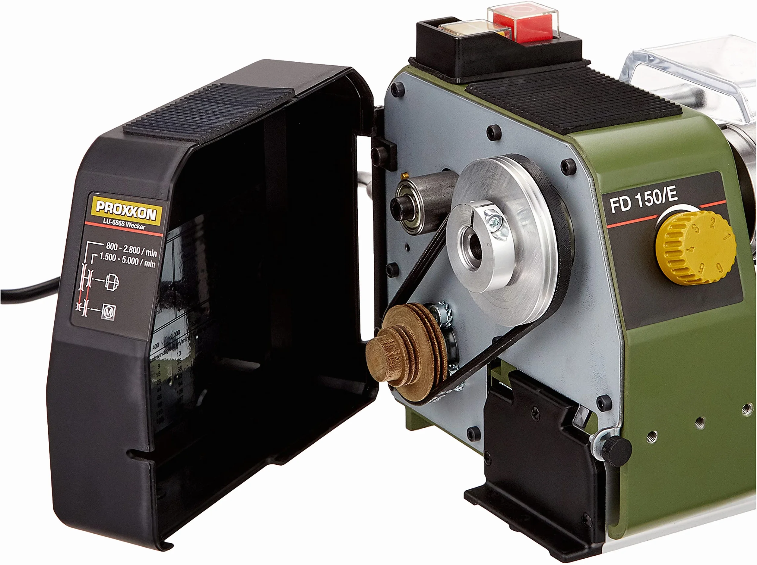 PROXXON 2224150 - Mini torno precisión fd 150/e, Metal