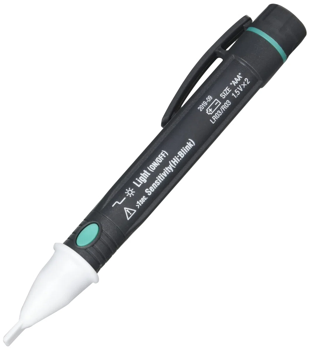 Kyoritsu 5711 KEW-5711 - Detector de tensión sin profesor (600 V, CAT III, 1000 V, luz LED acústica)