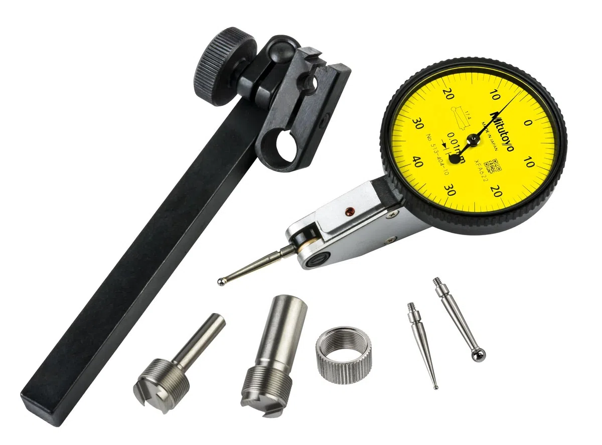 Mitutoyo 513-404-10T - Indicador de prueba de dial horizontal (4/8 mm)