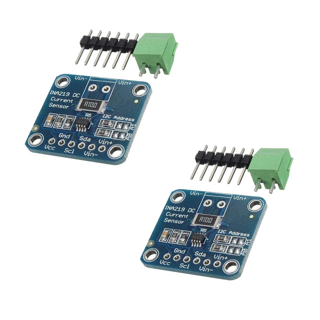 HiLetgo 2pcs INA219 I2C Bi-directional DC Current Power Supply Sensor Power Monitor Sensor Module 3-5.5V