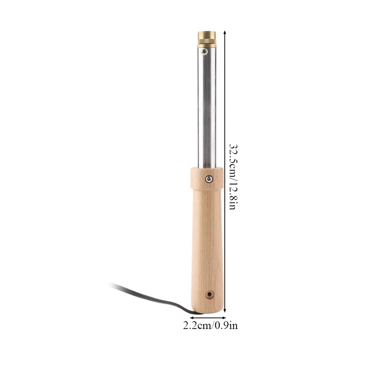 Descargador eléctrico de terneros de Cabra,Hierro sin Sangre, Calentamiento rápido, Cuerno de Ganado,Cordero,Herramienta de Granja, descascarador de ovejas para Ganado elé