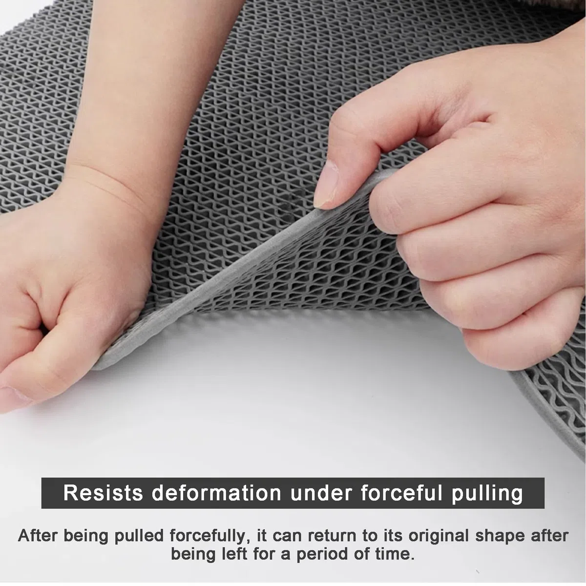 Alfombrillas antideslizantes de PVC, fáciles de cortar, resistentes para baño, ducha, cocina