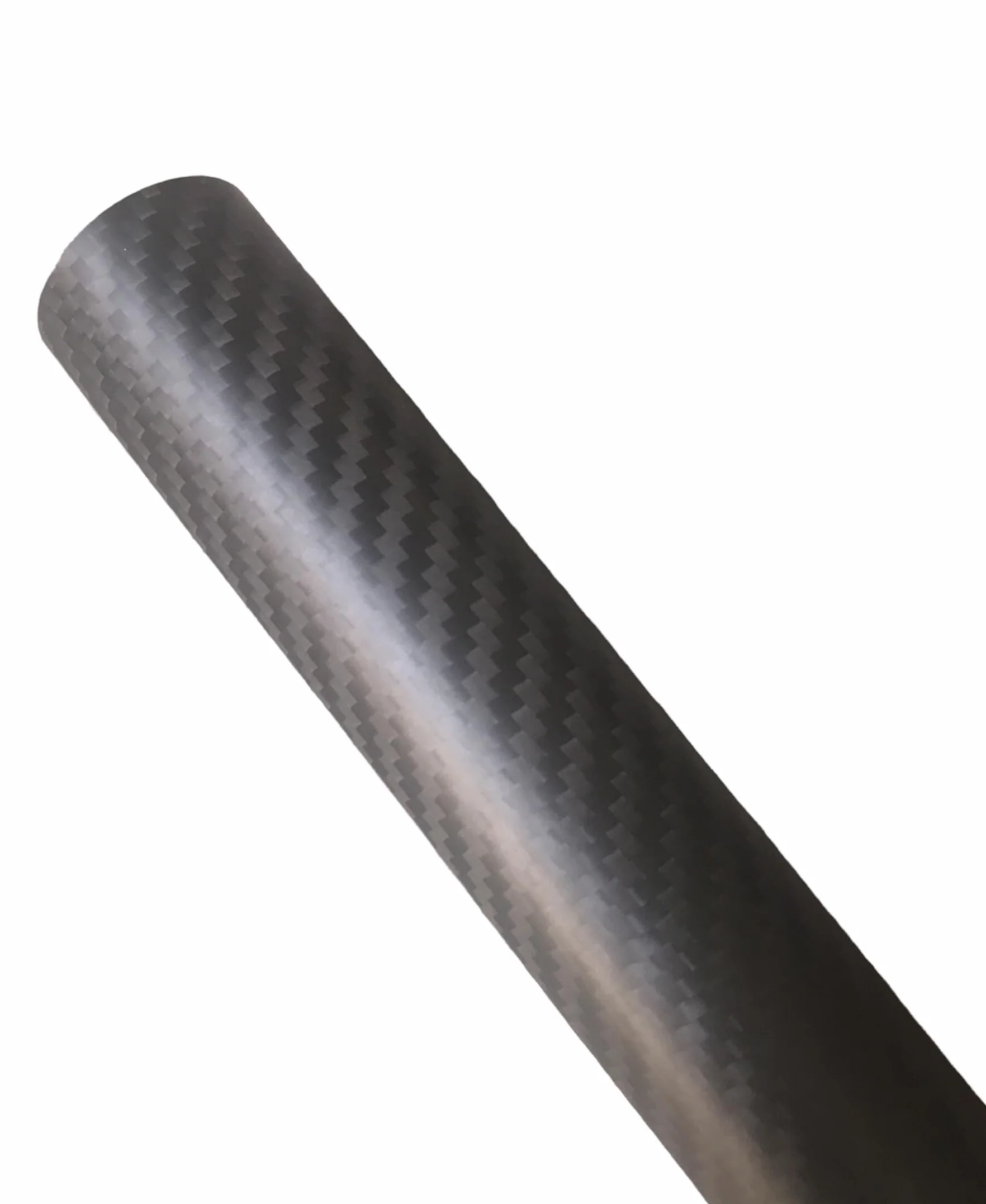 Tubo Fibra de Carbono 100% Matte 25mm x 23mm x1000mm