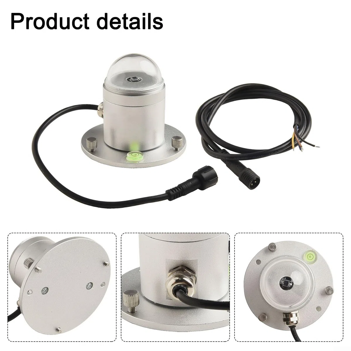 Medidor total del lux del sensor de la radiación solar con para RS485 para la salida Modbus-RTU, rango 0-2000W/m² para la energía solar, la agricultura y la prueba de envejecimiento del material de