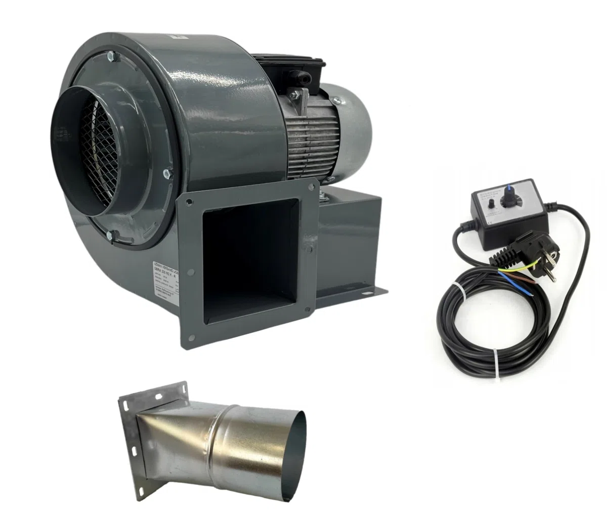 Ventilador OB200M con 500 W regulador de velocidad, Industrial Ventilación Extractor Ventiladores Radiale Radiales Centrifuga ventiladore industriales extractores centrifugo