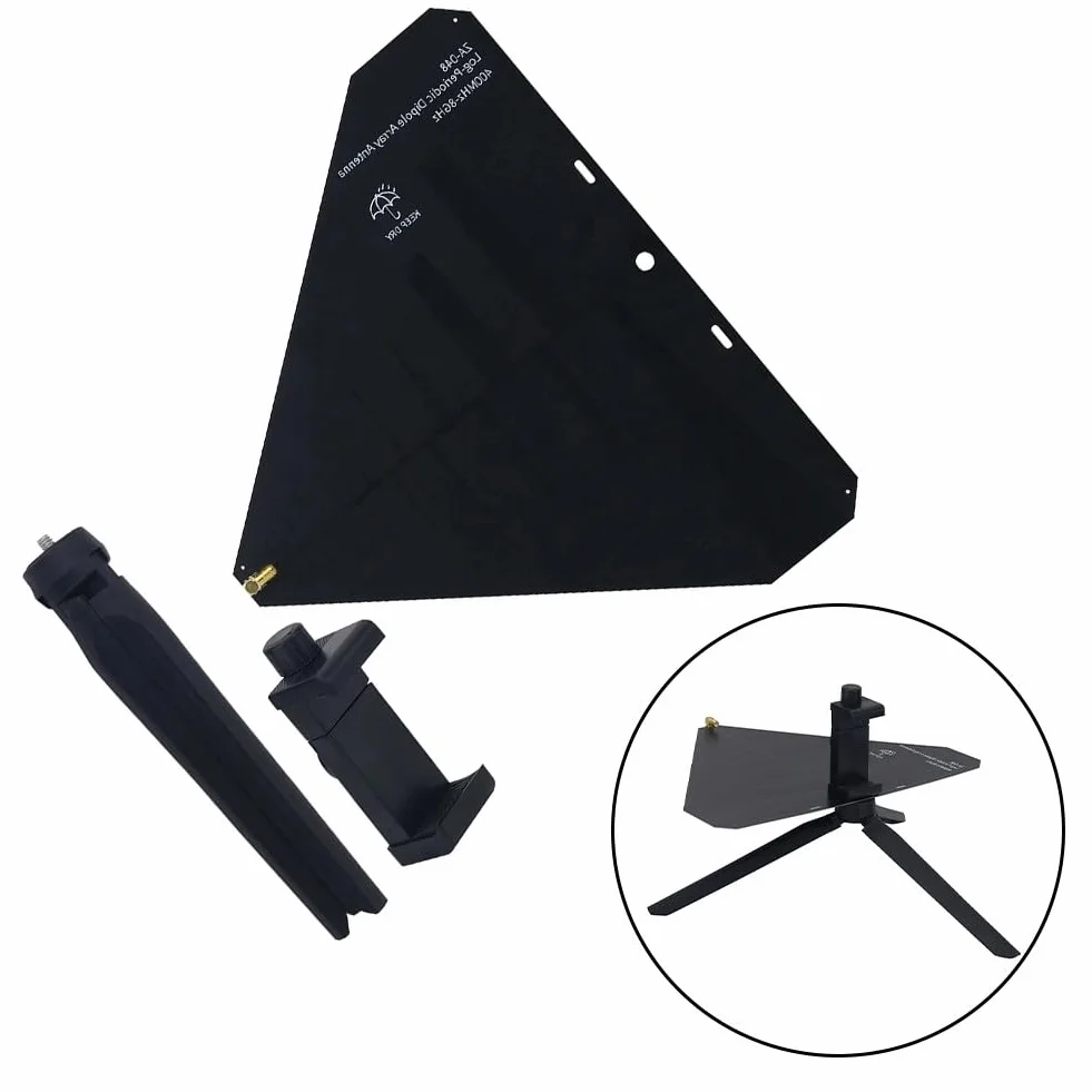 ZA-048 - Antena periódica de registro de 400 MHz-8 GHz, dipolo para receptores de analizador de espectro para herramienta de medición de prueba, accesorio
