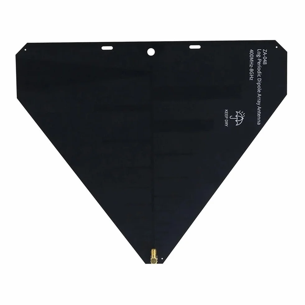 ZA-048 - Antena periódica de registro de 400 MHz-8 GHz, dipolo para receptores de analizador de espectro para herramienta de medición de prueba, accesorio