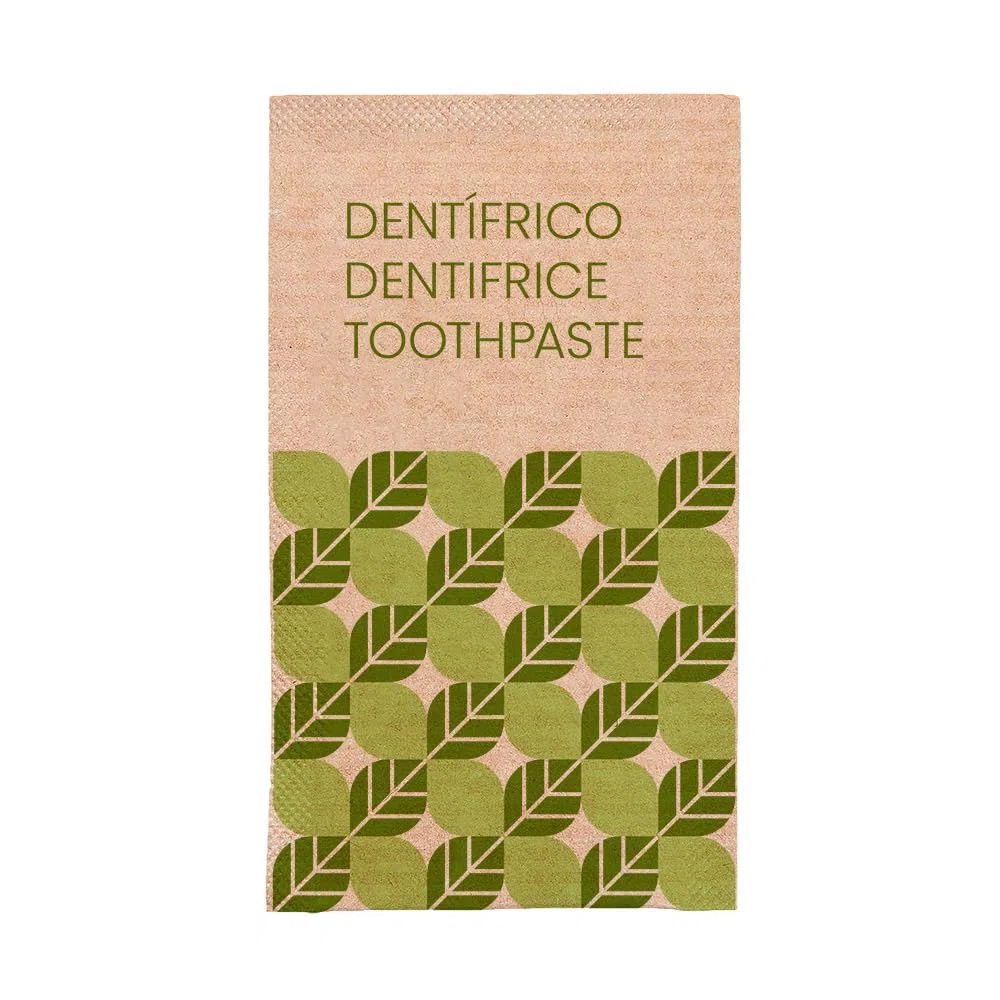 García de Pou 500 Unidades - Sobrecitos Dentífricos 'Natural' 3 Ml 8X4,5 Cm Natural Kraft