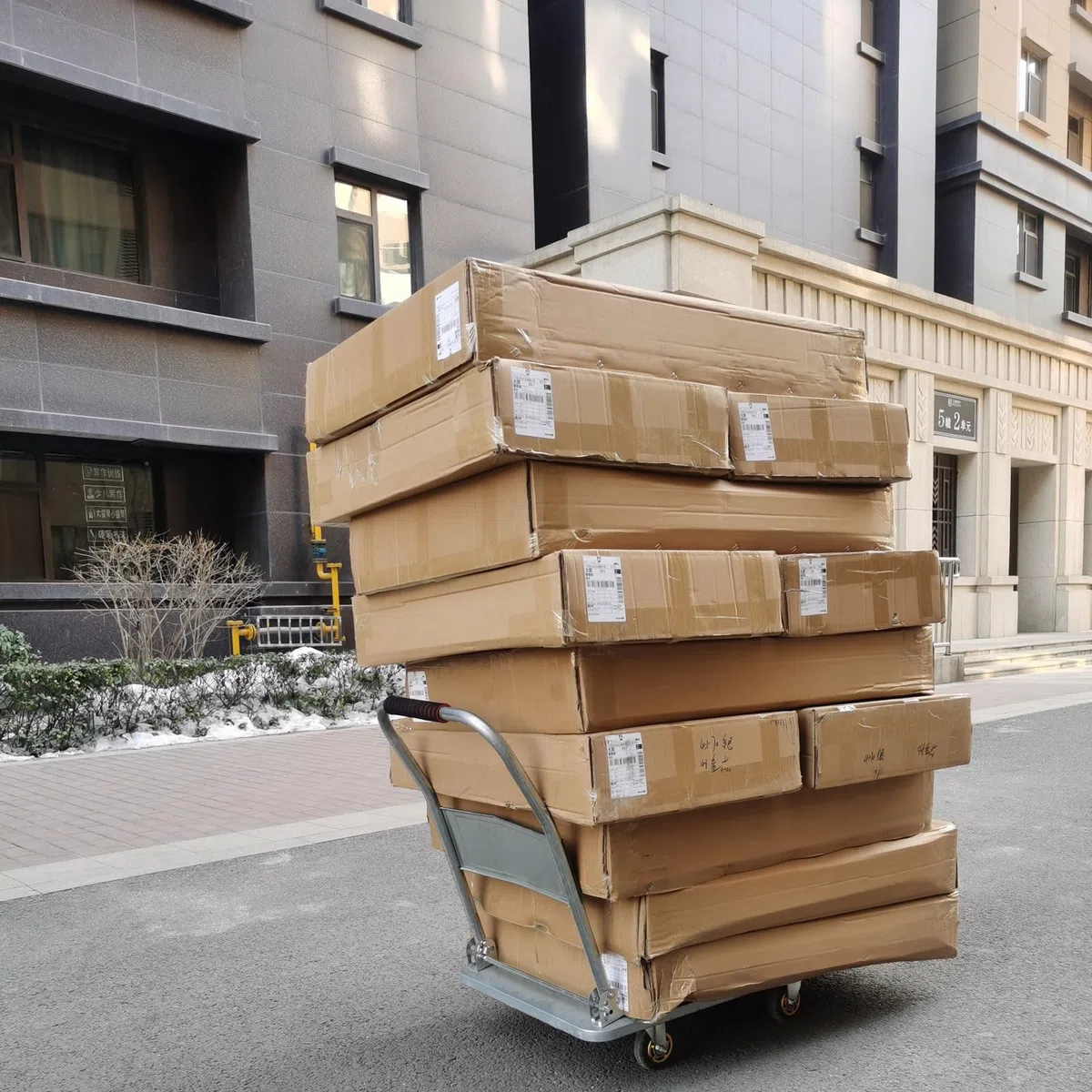 Plataforma Plegable para Trabajo Pesado, Carro rodante de Plataforma Plana para fácil Transporte, Plataforma Industrial Pesada, carretillas manuales, Plataforma para mudanzas de ga