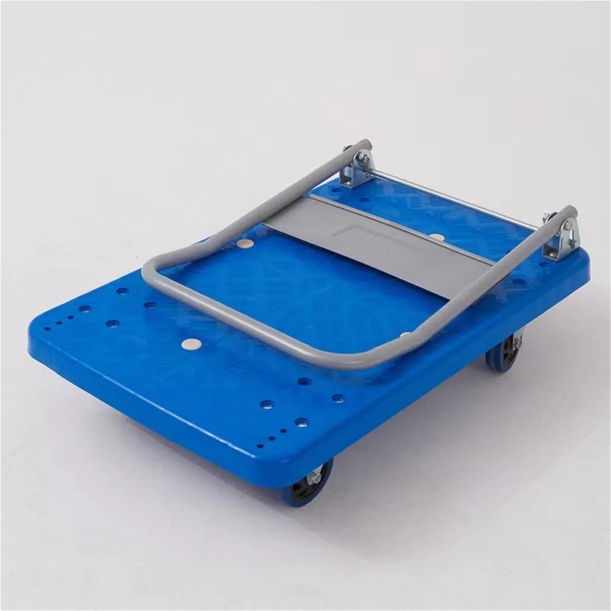 Carretilla De Mano Plegable Carretilla De Empuje Plegable, Plataforma Móvil De Servicio Pesado, Carretilla Manual Garaje Y Oficina