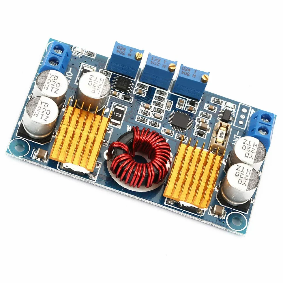 LTC3780 DC 5-32V a 1V-30V 10A Ajustable Automático Paso arriba Abajo Circuito de la fuente de alimentación Placa de placa reguladora Módulo de carga