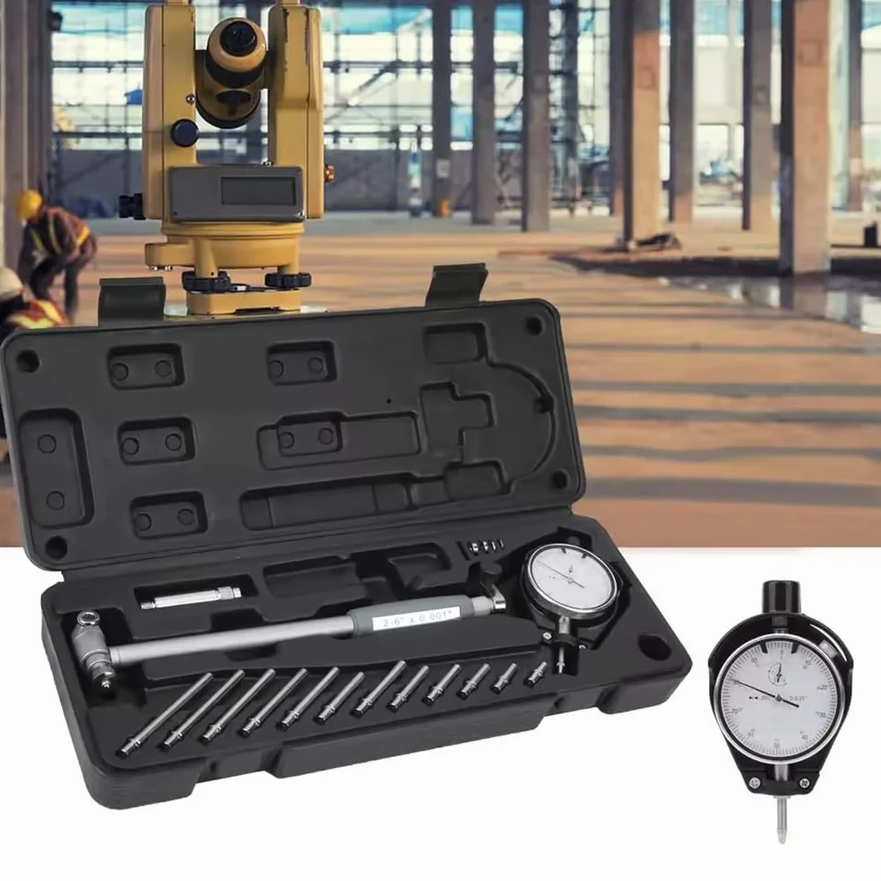 Tabla De Diámetros Internos, Tabla De Diámetros De Aleación De Aluminio, Tabla De Cilindros (50-160 Mm) Equipada Con 21 Tipos De Cabezales De Medición, Puede Medir Diferentes Diámetros