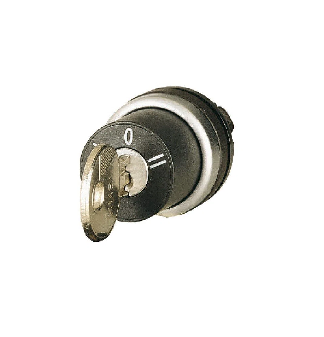 EATON M22-WRS3 Selector de Llave, 3 Posiciones, con Enclavamiento, 3.0cm x 3.0cm x 7.0cm, Caja de 5