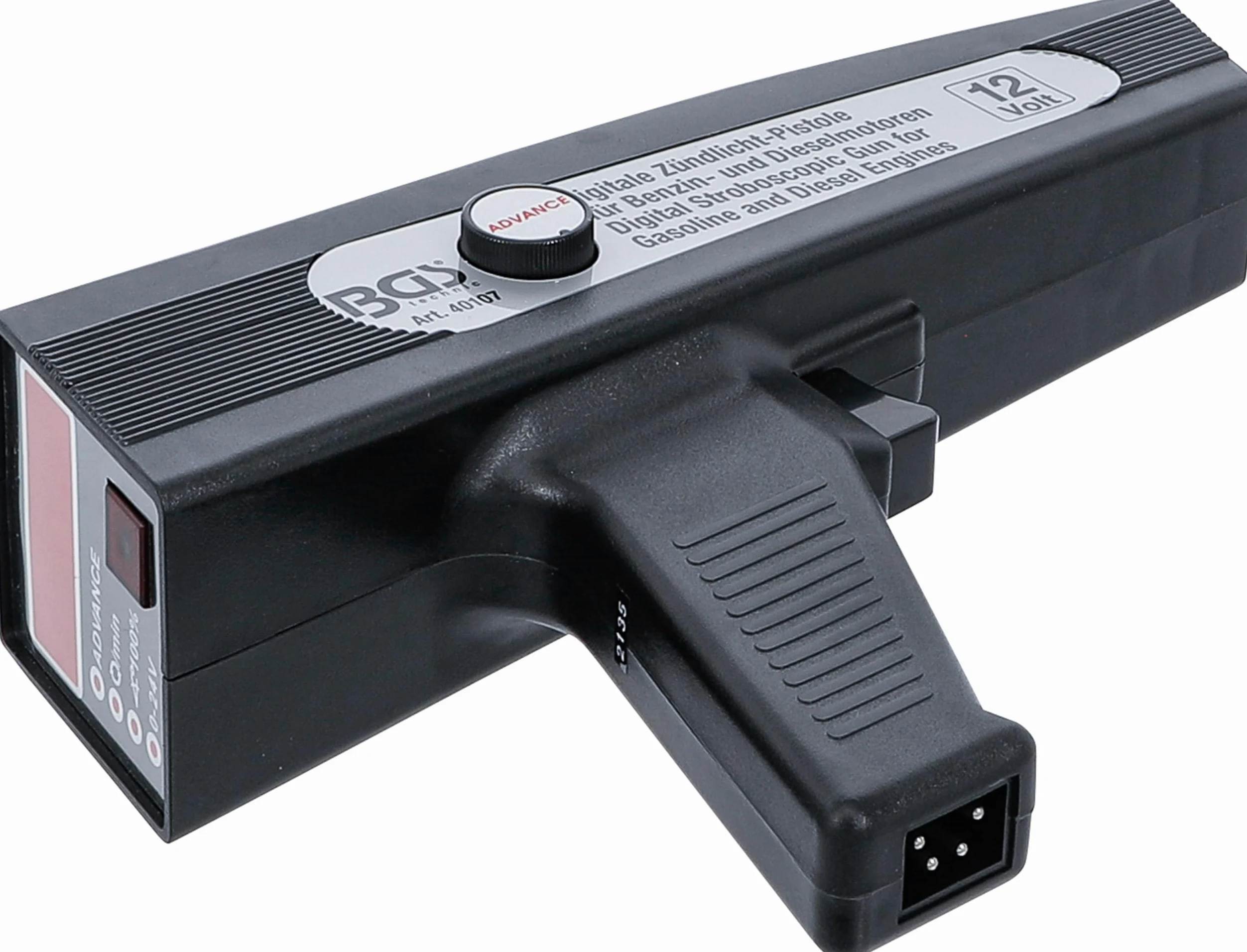BGS 40107 | Pistola estroboscópica digital | para motores de gasolina y diésel