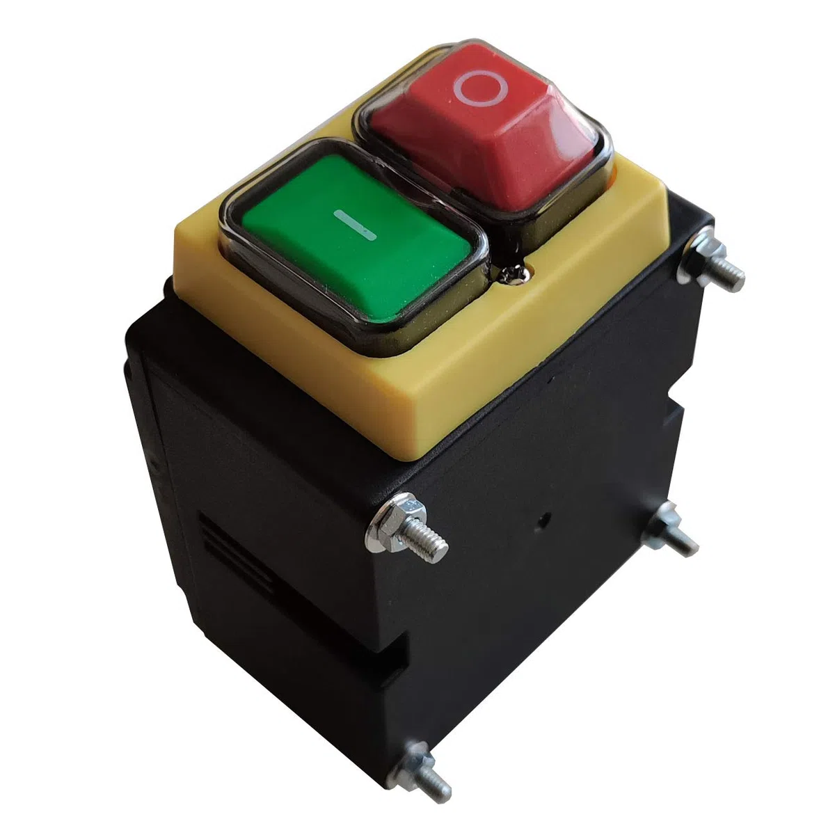 Interruptor electromagnético KEDU KOA8 Interruptores de botón a prueba de agua con protección contra falla de energía y bajo voltaje 230V 50HZ AC-3 16A AC-15 8A IP54