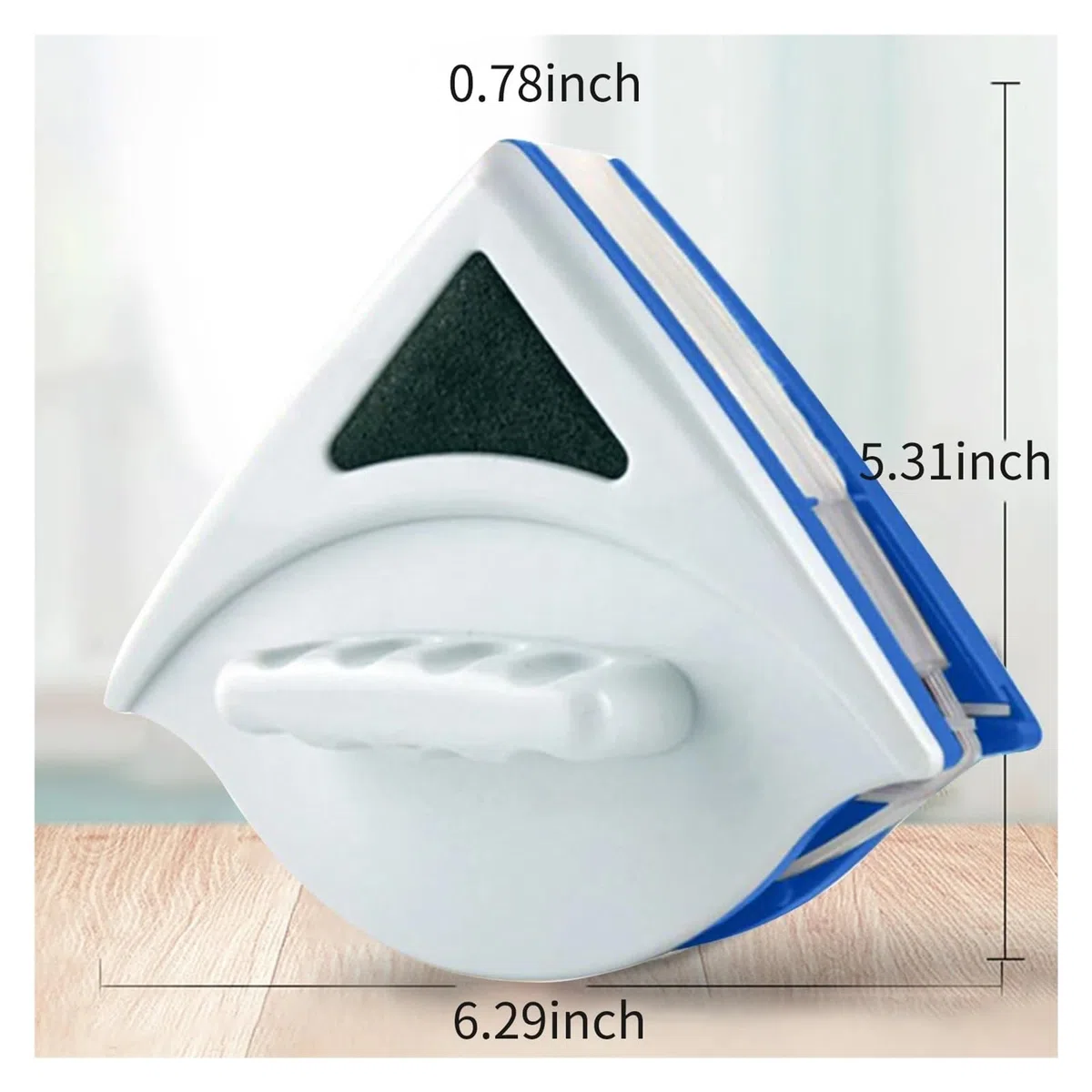 Limpiador magnético de vidrios for Ventanas Oficina y hogar, con Descarga automática Agua Doble Capa