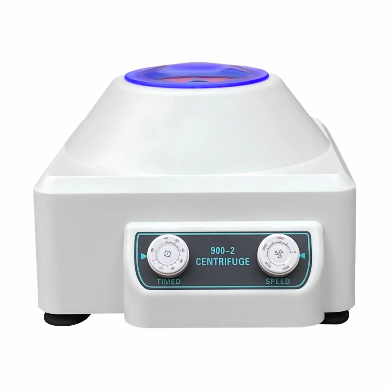 Centrifuge Machine, 4000 rpm, centrífuga de laboratorio, 30 W, diseño de alarma con botón de tiempo ajustable, almohadillas antideslizantes, cubierta transparente para hospitales, productos