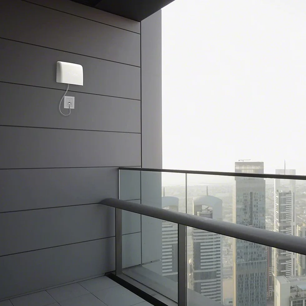 Medidor de Contaminación del Aire Exterior [PM1, PM2.5, PM10, Temperatura, Humedad, Presión Atmosférica, CO2], Smart Air Quality Monitor [Wi-Fi, WLAN, App], Monitor de Calidad del Aire Exterior