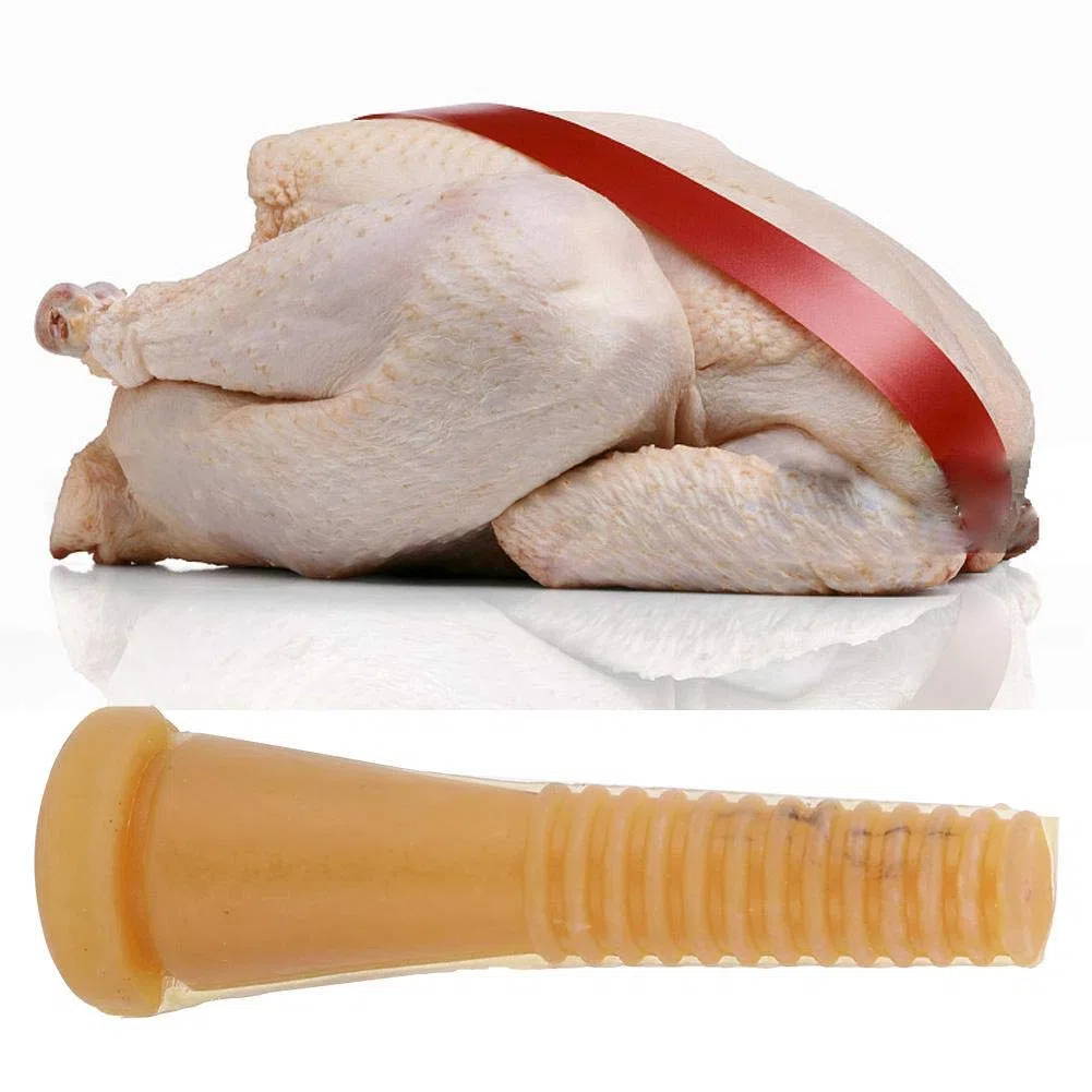 50 Piezas de desplumador de Pollo, Dedos de desplumador de Pollo Recolector de desplumador Palo de depilación para Patos, Gansos de Pollo, Aves de Corral